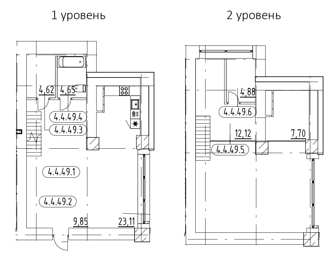 1-комнатная квартира 88.01 м², 4/3 эт., ЖК «AVANT»